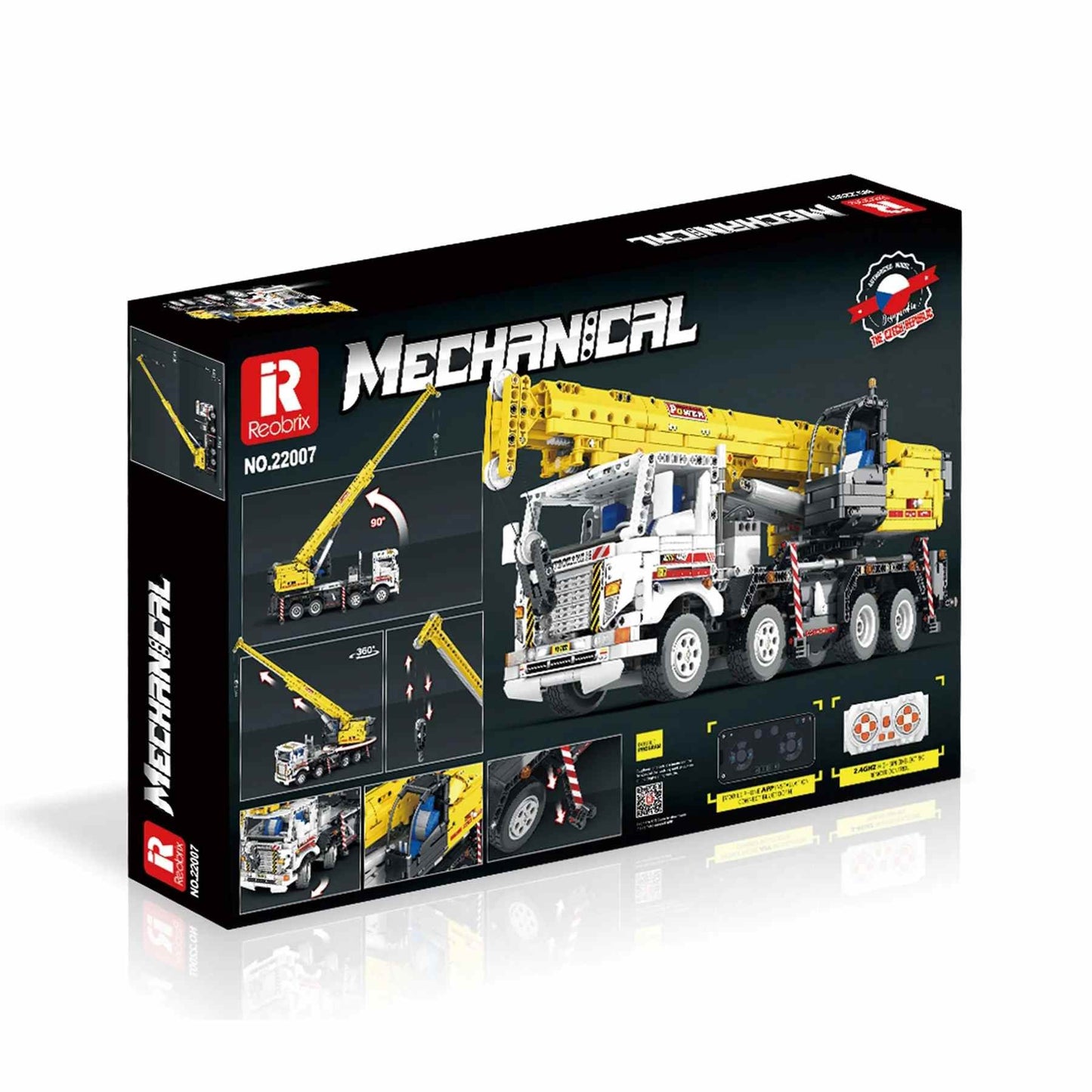 R/C Mobile Crane Truck - 2206 pieces (51cm Long)