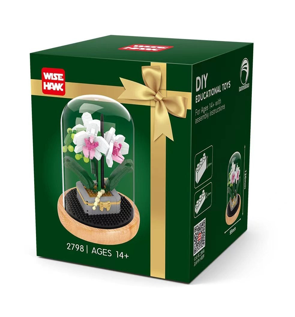 Butterfly Orchid - 675 (Micro) pieces (12.6cm Tall)