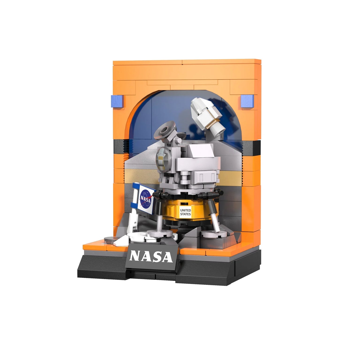 Apollo 11 Lunar Module - 206 pieces (13cm Tall)