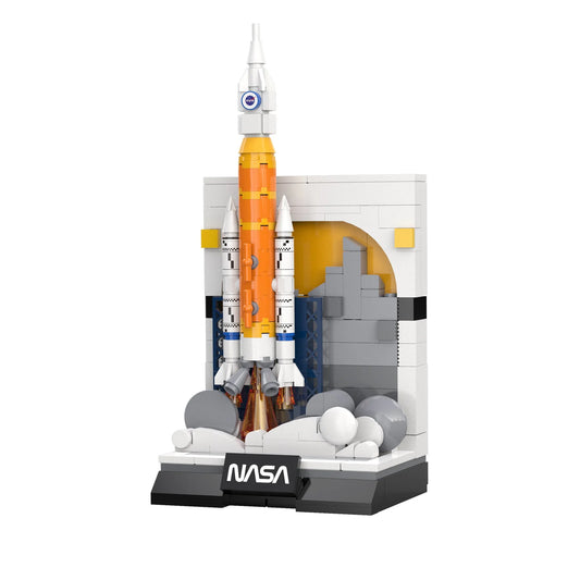 SLS Artemis Rocket - 197 pieces (20cm Tall)