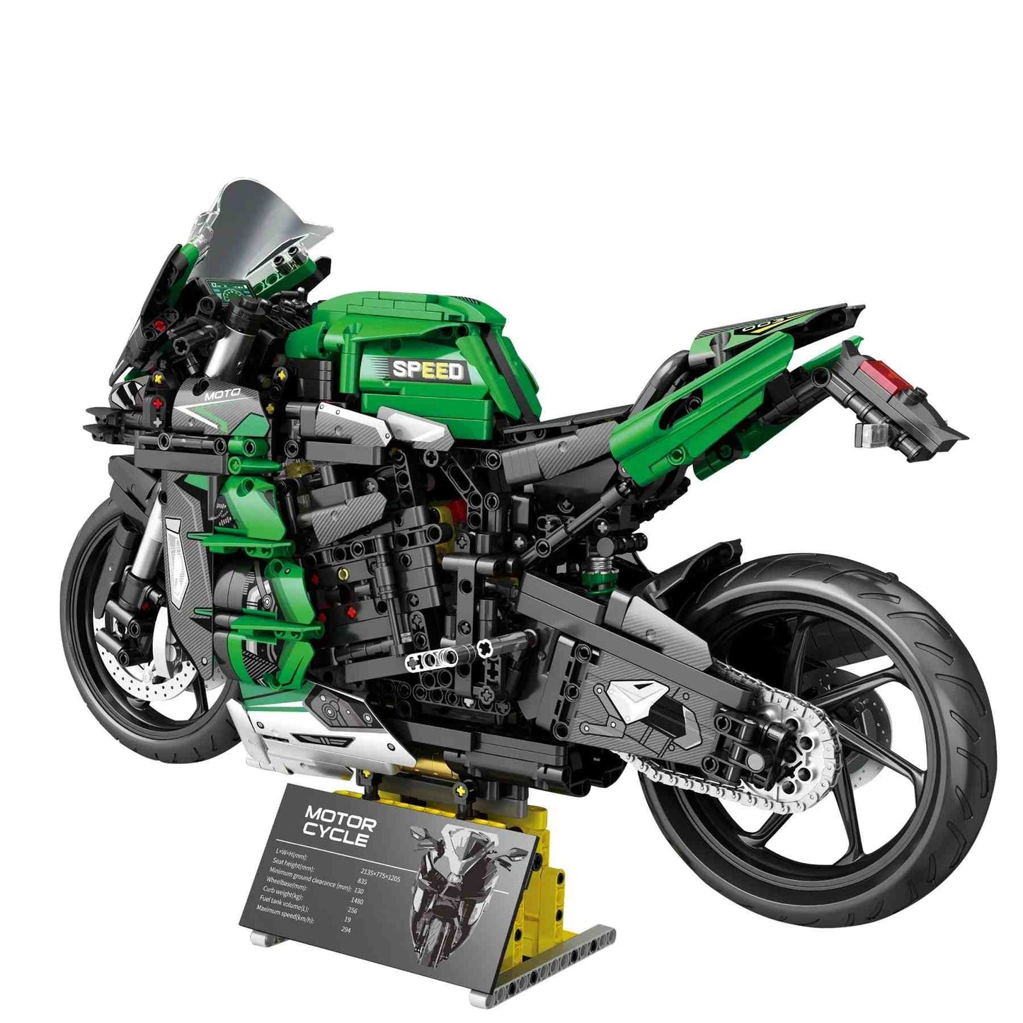 1/5 Kawasaki H2 SX SE - 2080 pieces (45cm Long)