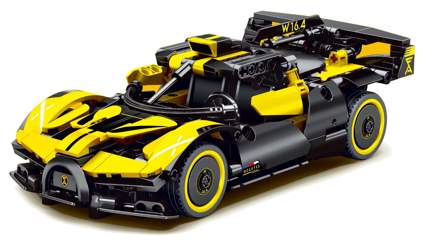 1/18 Bugatti Bolide - 452 pieces (23cm Long)