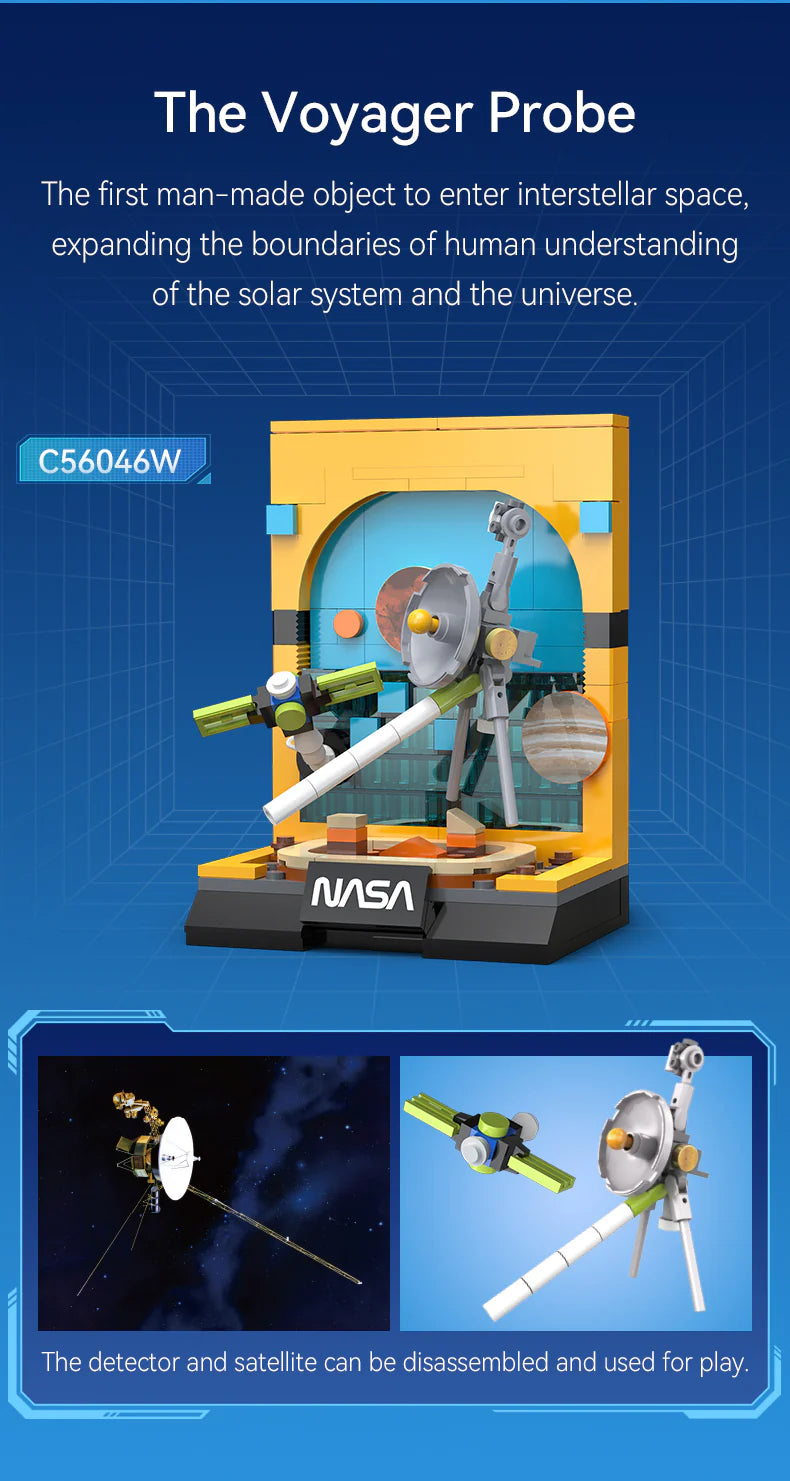 Voyager - 149 pieces (13cm Tall)