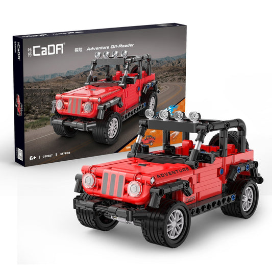 Adventure Off Roader - Jeep - 312-Piece - 20cm Long