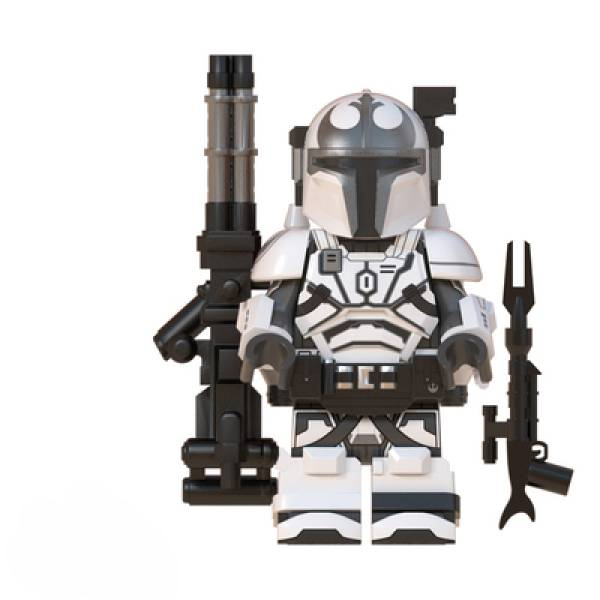 Heavy Infantry Mandalorian (White)