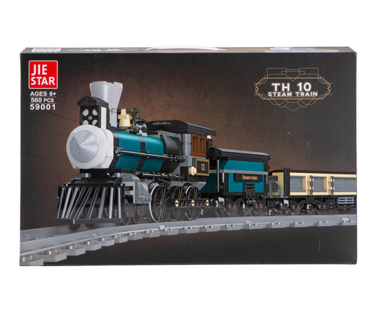 TH10 Steam Train (560pcs) - 63cm Long