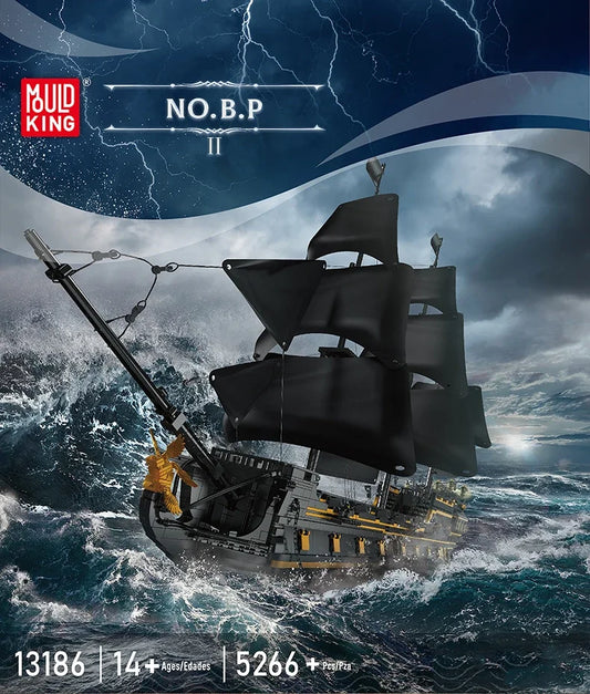 Black Pearl - 5266 pieces (119.1cm Long)