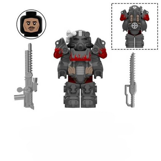 T-60 Power Armour (Hot Rod Flames)