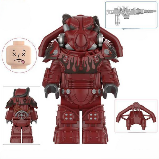 X-01 Power Armour (Hot Rod Flames)