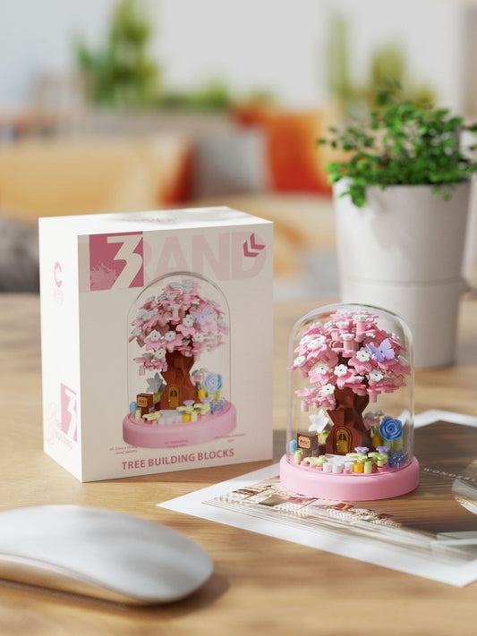 Spring Tree - 305 (Micro) pieces (7.8cm tall)