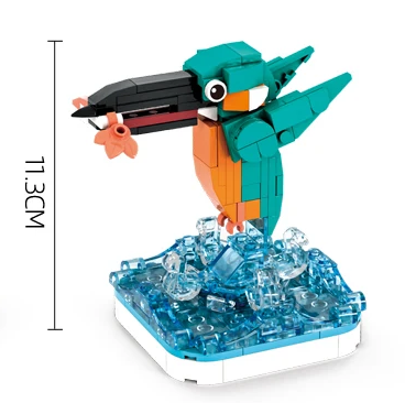 Kingfisher - 144 pieces (11.3cm Tall)