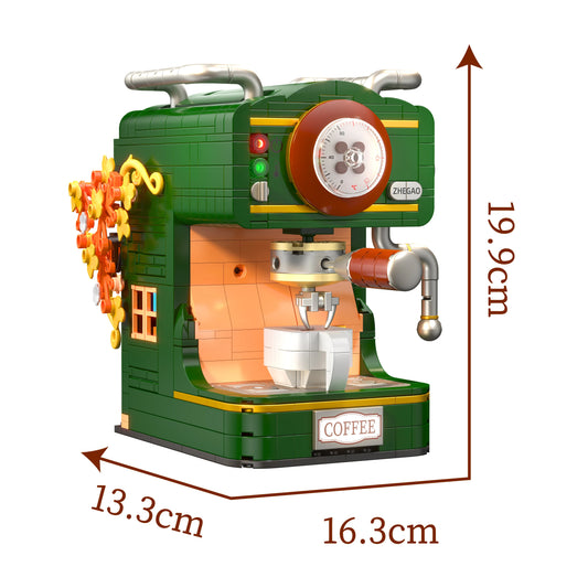 Coffee Machine/Cafe - 618 (Mini) pieces (19.9cm Tall)