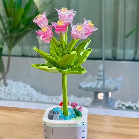 Crystal Pink African Violet - 138 pieces